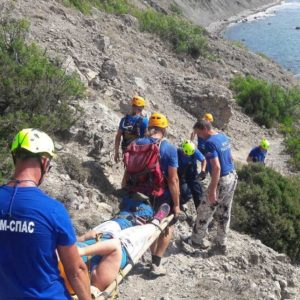 В Крыму провели спасательную операцию – в помощи нуждался турист